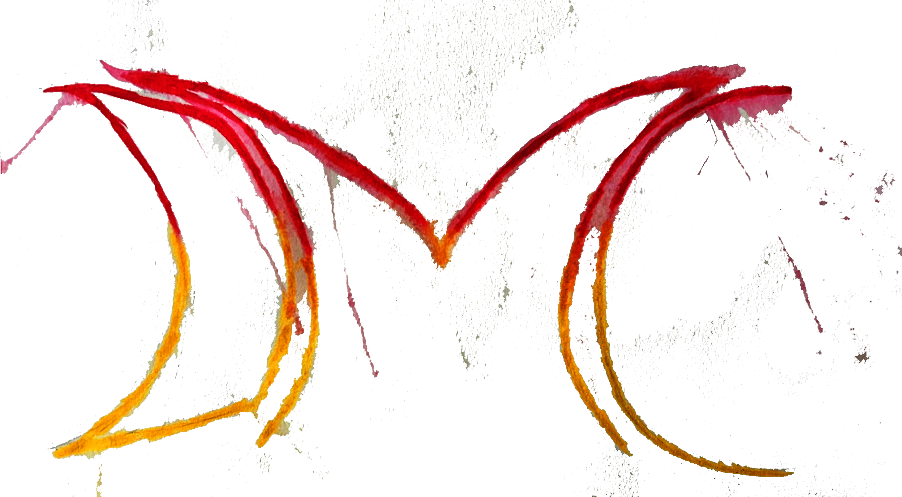 A Devil May Cry(Series from Capcom) logo I made in a more grunge aestheic that I made with water colours on paper.